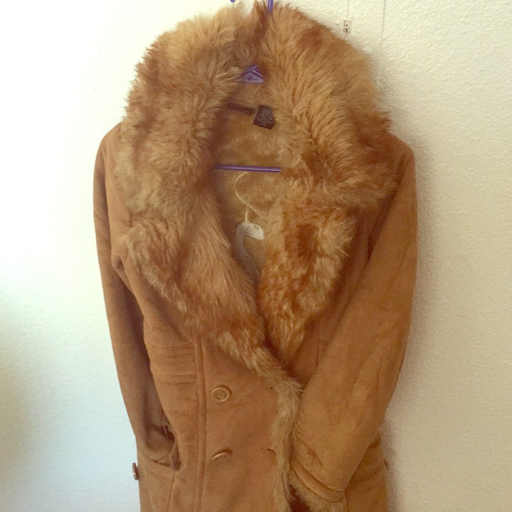 Baby phat fur coat